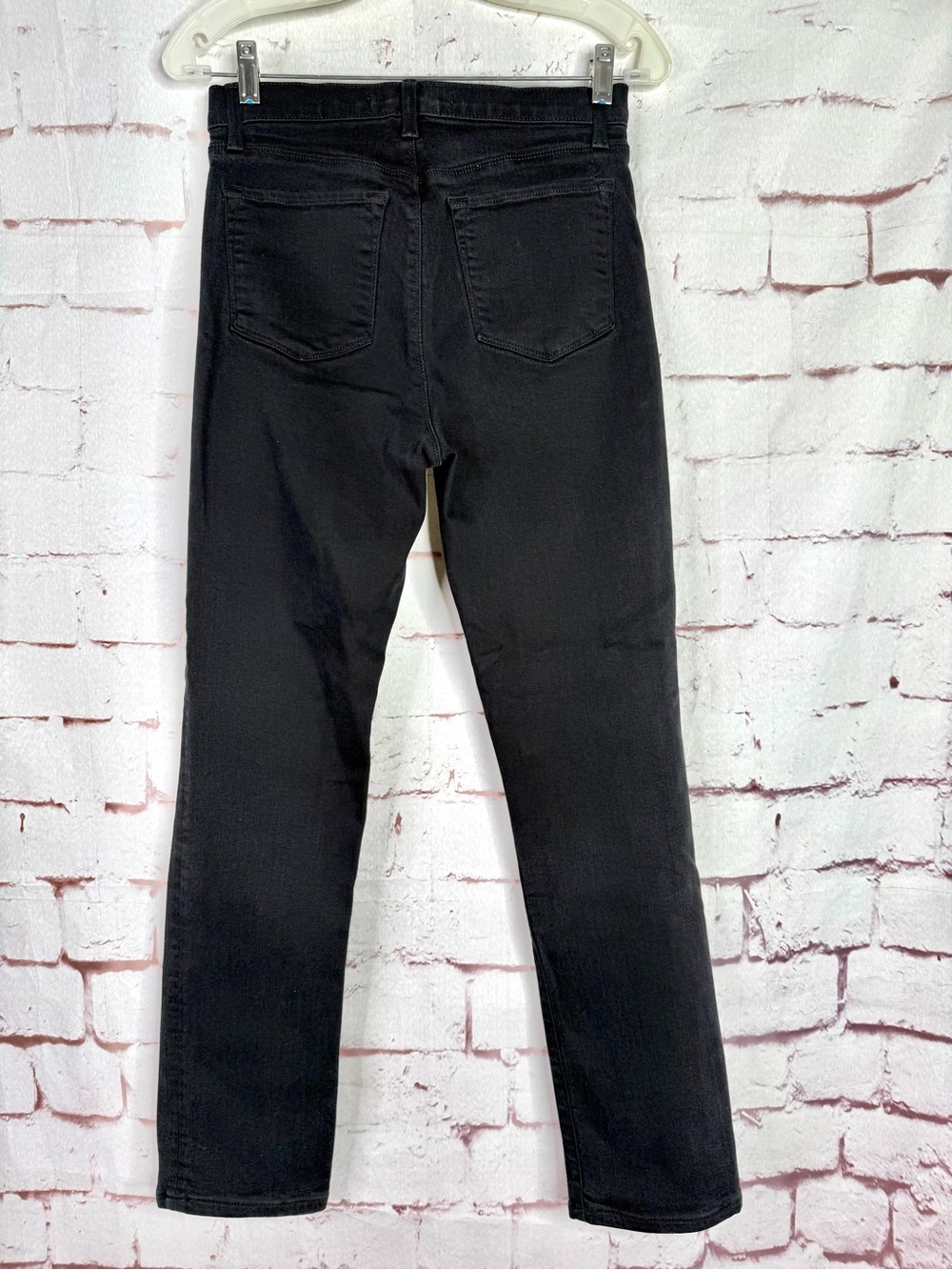 J BRAND Maria High Rise Size 29 Black Straight Denim Jeans 28 Inch Waist - Picture 16 of 16